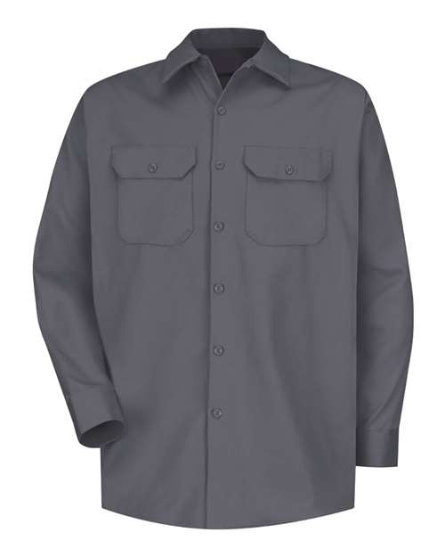 Red Kap Men's Deluxe Heavyweight Cotton Shirt - SC70 - EMBROIDERED