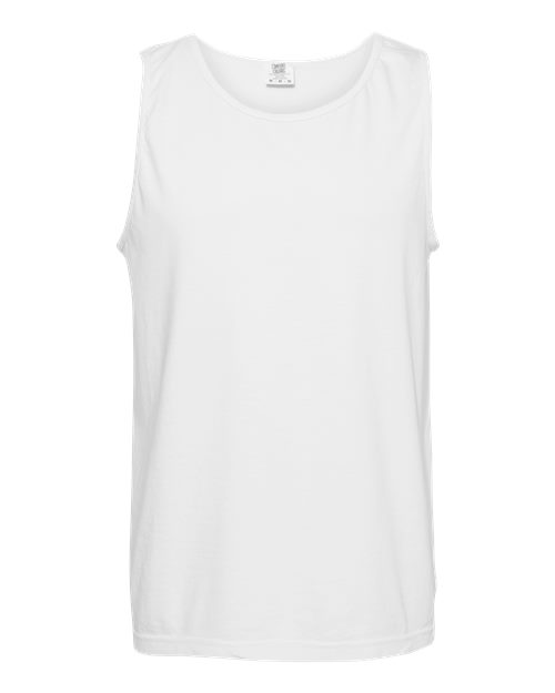 Comfort Colors Unisex Garment-Dyed Heavyweight Tank Top - 9360 - EMBROIDERED