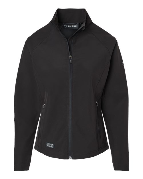 DRI DUCK Women's Contour Soft Shell Jacket - 9439 - EMBROIDERED