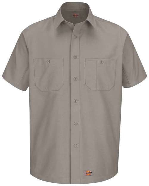 Dickies Men's Tall Short Sleeve Work Shirt - WS20T - EMBROIDERED