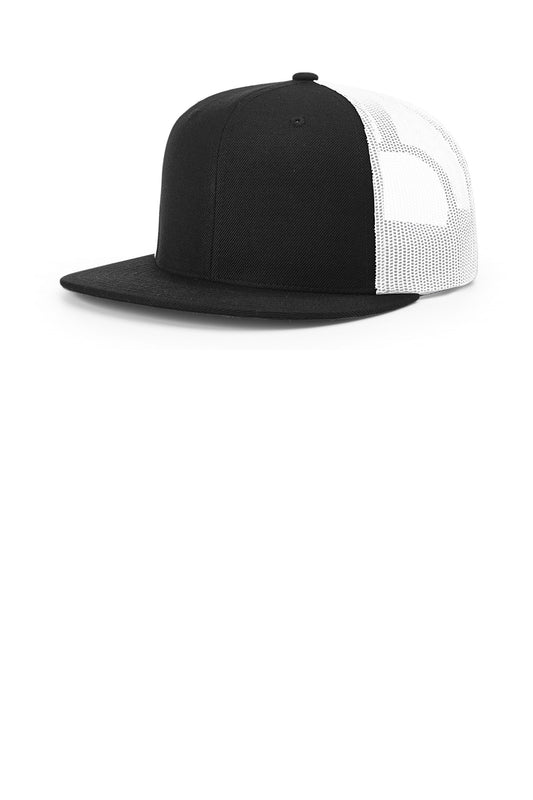Richardson Acrylic-Wool Blend Flatbill Trucker 511 - EMBROIDERED