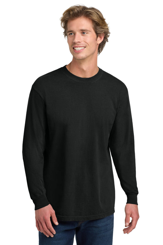 COMFORT COLORS Heavyweight Ring Spun Long Sleeve Tee. 6014 - EMBROIDERED