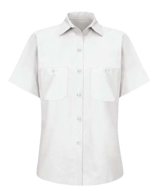 Red Kap Women's Industrial Work Shirt - SP23 - EMBROIDERED