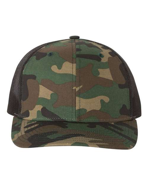 Richardson Printed Trucker Cap - 112P - EMBROIDERED