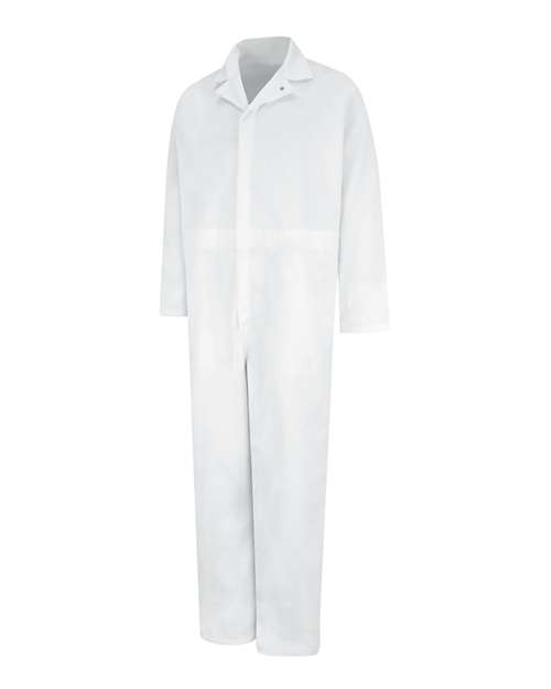 Red Kap Men's Twill Action Back Coverall - CT16 - EMBROIDERED