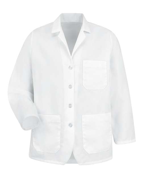 Red Kap Unisex Lapel Counter Coat - KP11 - EMBROIDERED