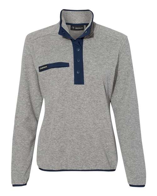 DRI DUCK Women's Denali Mountain Fleece Pullover - 9340 - EMBROIDERED