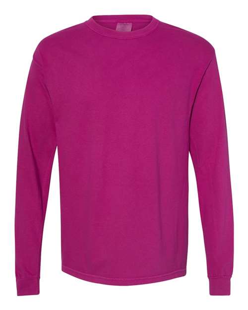 Comfort Colors. Garment-Dyed Heavyweight Long Sleeve T-Shirt. 6014