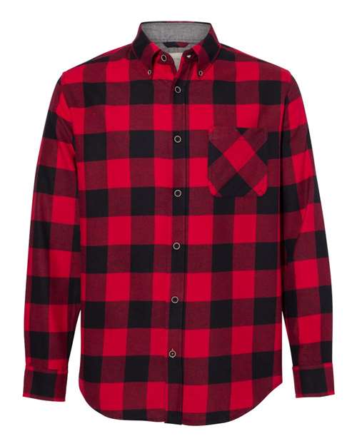 Weatherproof Vintage Brushed Flannel Shirt - 164761 - EMBROIDERED