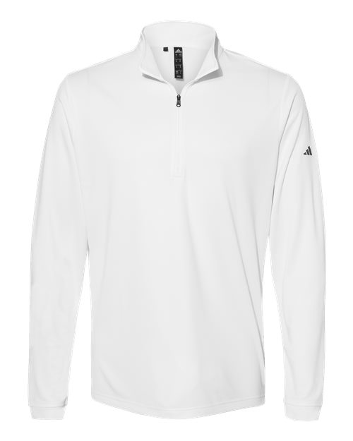 Adidas Men's Ultimate365 Lightweight Quarter-Zip Pullover - A401 - EMBROIDERED