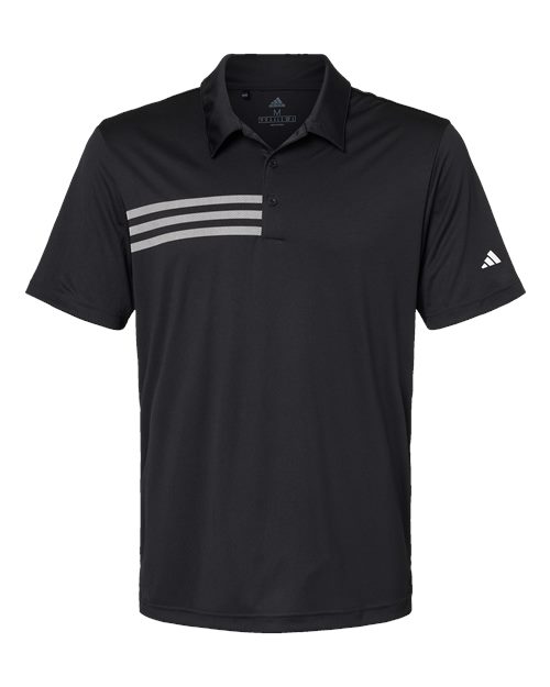 Adidas Men's 3-Stripes Chest Polo - A324 - EMBROIDERED