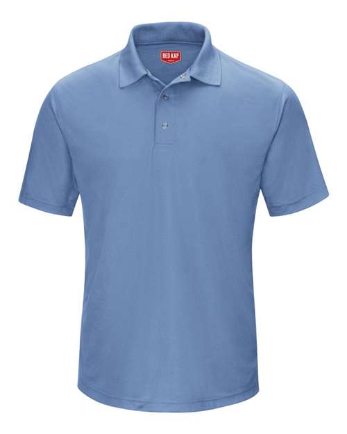 Red Kap Men's Performance Knit Gripper-Front Polo - SK74 - EMBROIDERED
