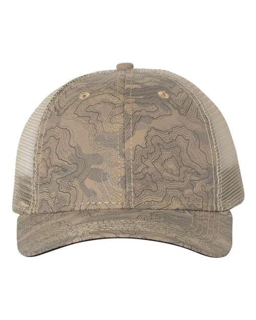 DRI DUCK Territory Trucker Cap - 3458 - EMBROIDERED