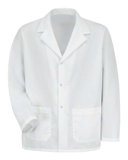 Red Kap Unisex Specialized Lapel Counter Coat - KP16 - EMBROIDERED