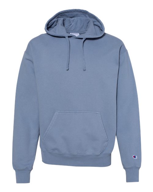 Champion. Unisex Garment-Dyed Hooded Sweatshirt. CD450