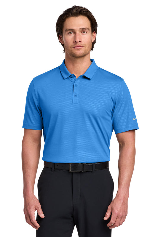 Nike Dri-FIT Embossed Tri-Blade Polo. 838964 - EMBROIDERED