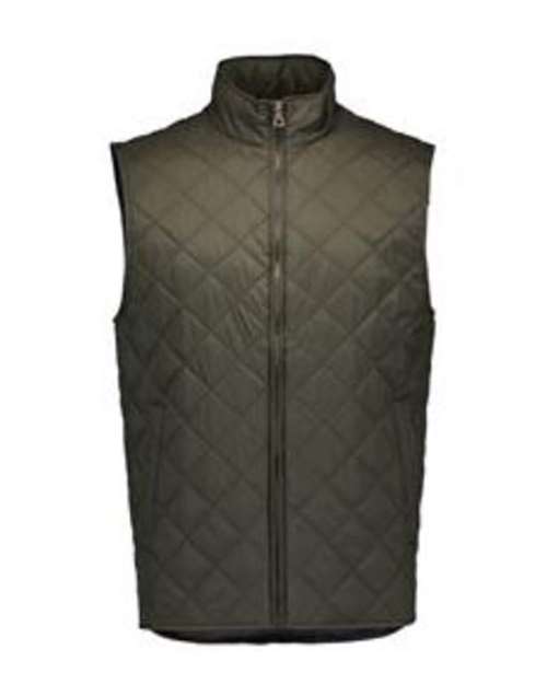 Weatherproof Men's Vintage Diamond Quilted Vest - 207359 - EMBROIDERED