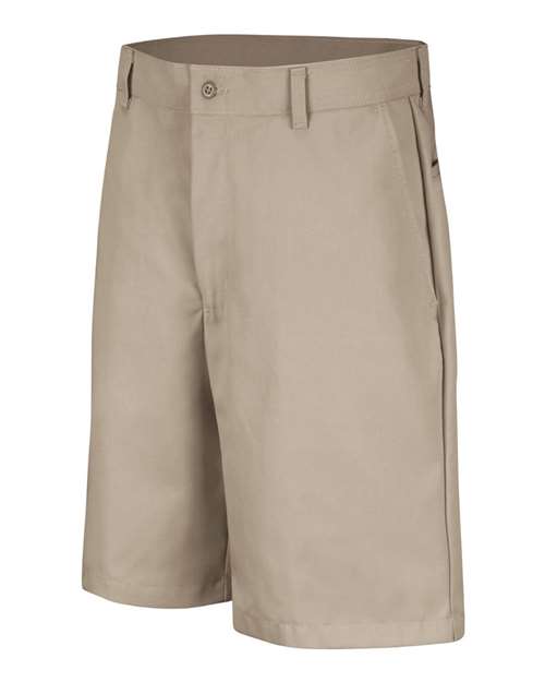 Red Kap Men's Odd Sizes Plain Front Shorts - PT26ODD - EMBROIDERED