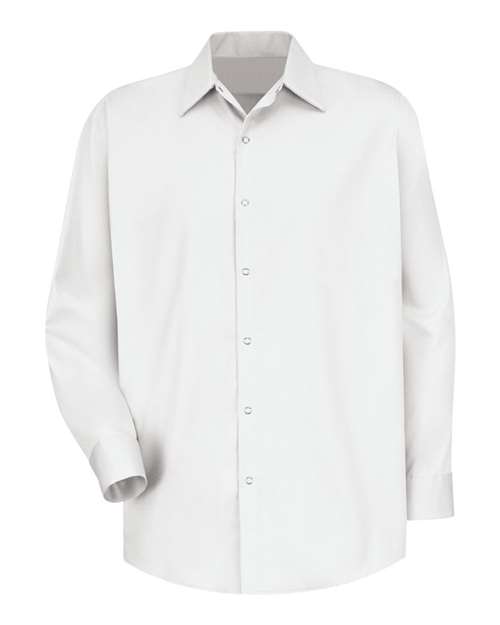 Red Kap Men's Long Sleeve Specialized Cotton Work Shirt - SC16 - EMBROIDERED