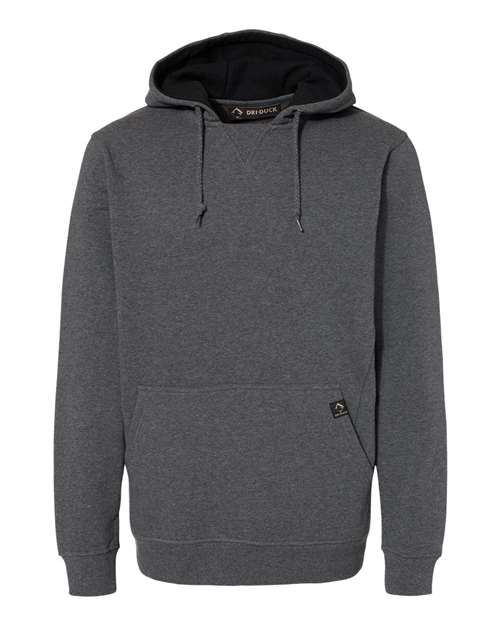 DRI DUCK. Men's Woodland Fleece Hooded Pullover. 7035