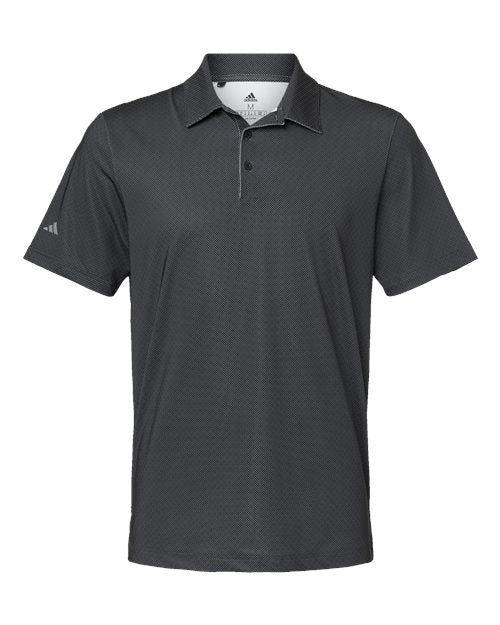 Adidas Men's Ultimate365 Diamond Dot Print Polo - A498 - EMBROIDERED