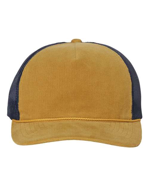 Richardson Troutdale Corduroy Trucker Cap - 930 - EMBROIDERED