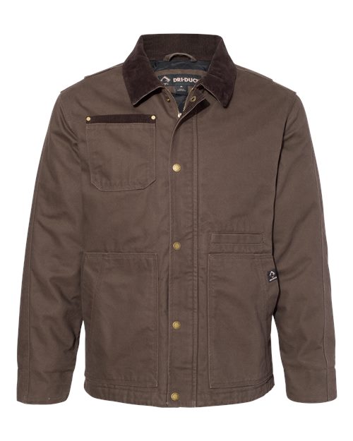 DRI DUCK Men's Tall Rambler Boulder Cloth Jacket - 5091T - EMBROIDERED