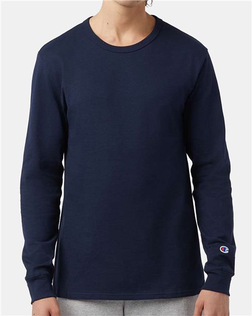 Champion Unisex Heritage Jersey Long Sleeve T-Shirt - T453 - EMBROIDERED