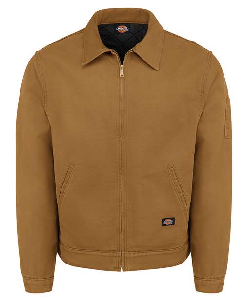Dickies Men's Industrial Duck Jacket - LJ53 - EMBROIDERED