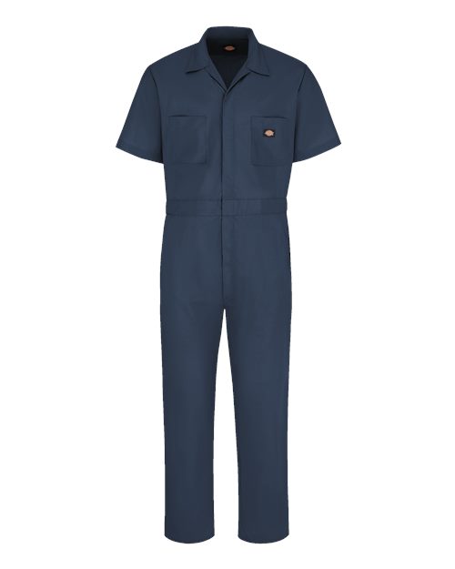 Dickies Men's Short Sleeve Coverall - 3339 - EMBROIDERED