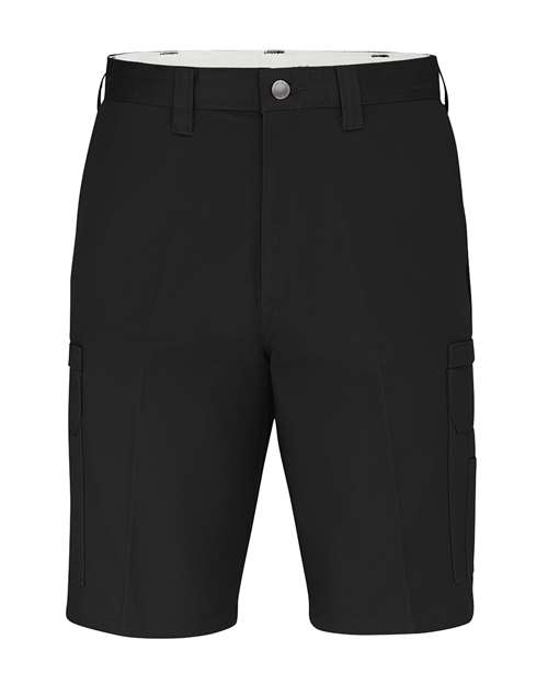 Dickies Men's Extended Sizes 11" Industrial Cotton Cargo Shorts - LR33EXT - EMBROIDERED