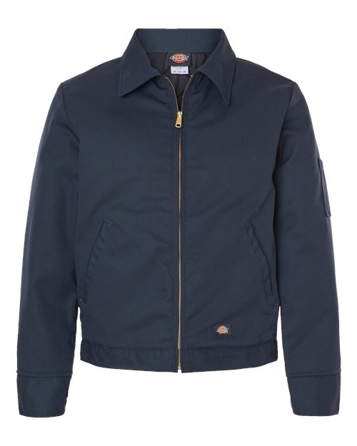 Dickies Unisex Tall Insulated Industrial Eisenhower Jacket - Tall Sizes - TJ55T - EMBROIDERED