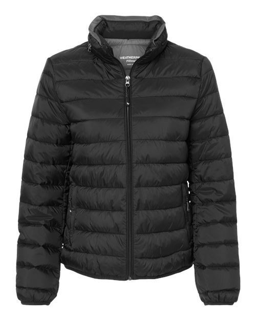 Weatherproof Women's PillowPac Puffer Jacket - 211137 - EMBROIDERED