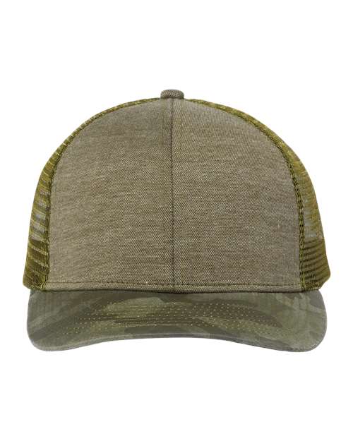 DRI DUCK Pique Trucker Cap - 3358 - EMBROIDERED