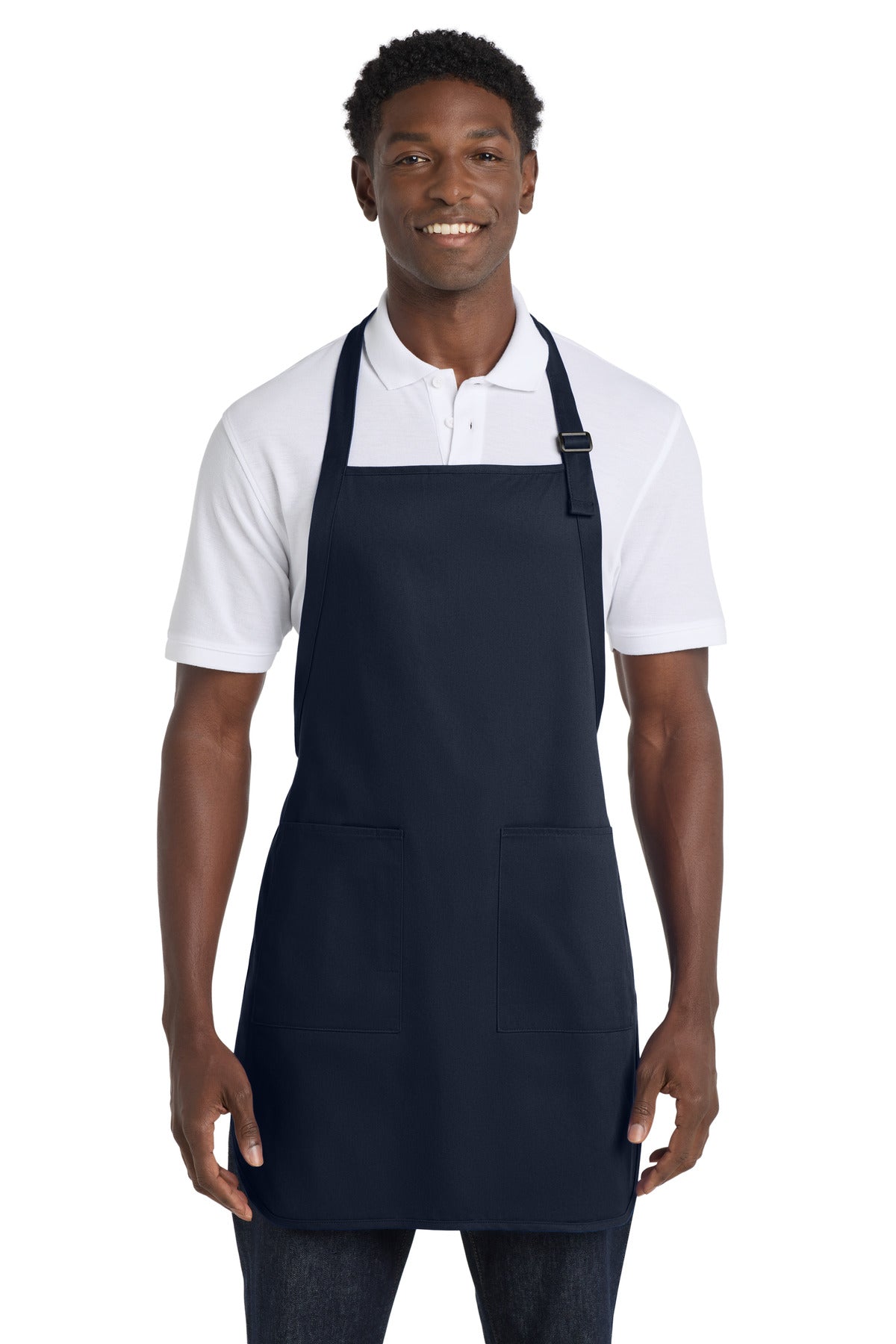 Port Authority Full-Length Apron with Pockets. A500