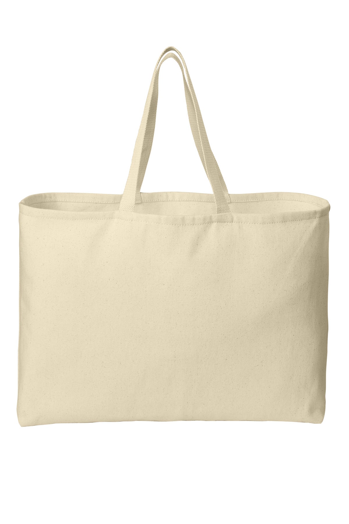 Port Authority - Ideal Twill Jumbo Tote. B300 - EMBROIDERED