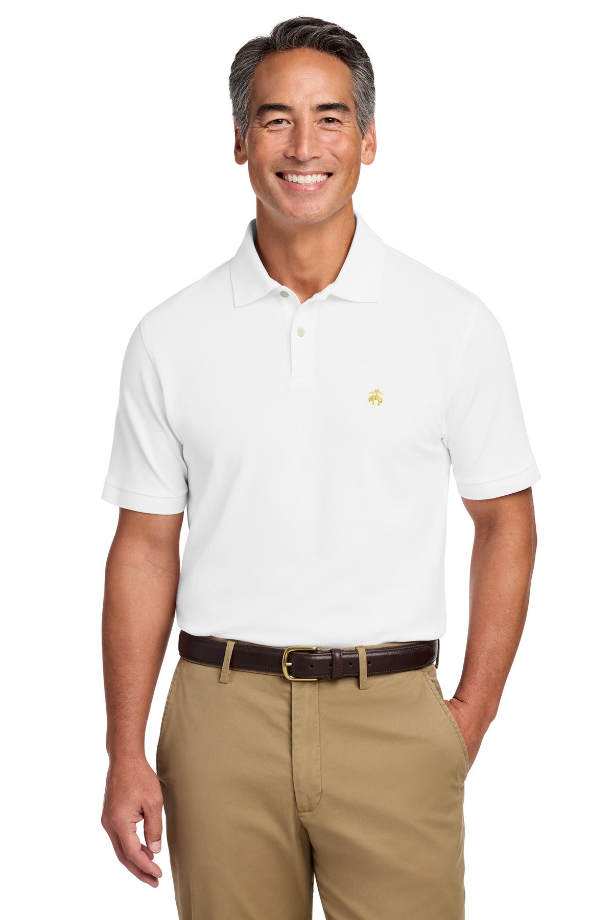 Brooks Brothers Pima Cotton Pique Polo BB18200 - EMBROIDERED