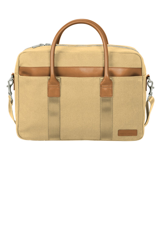 Brooks Brothers Wells Briefcase BB18830 - EMBROIDERED
