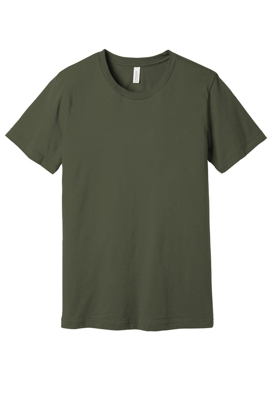 BELLA+CANVAS Unisex Jersey Short Sleeve Tee. BC3001 - EMBROIDERED
