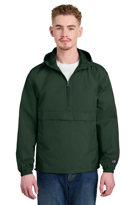 Champion Packable Anorak Jacket CO200 - EMBROIDERED