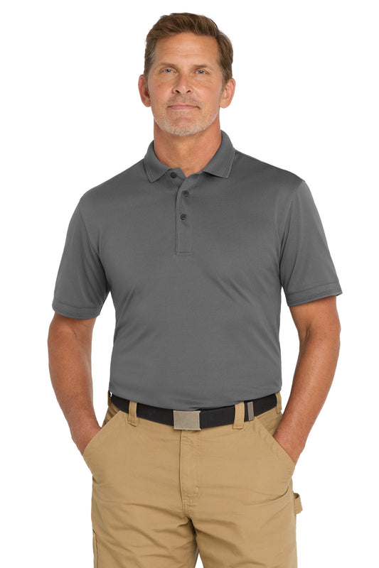 CornerStone Industrial Snag-Proof Pique Polo. CS4020 - EMBROIDERED