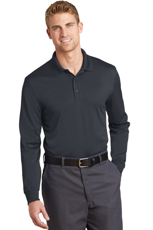 CornerStone Select Snag-Proof Long Sleeve Polo. CS412LS - EMBROIDERED