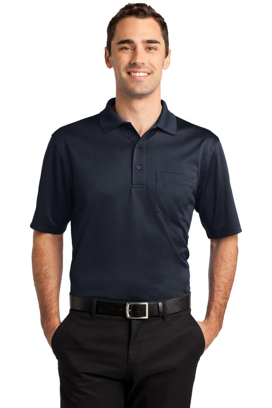 CornerStone Select Snag-Proof Pocket Polo. CS412P - EMBROIDERED