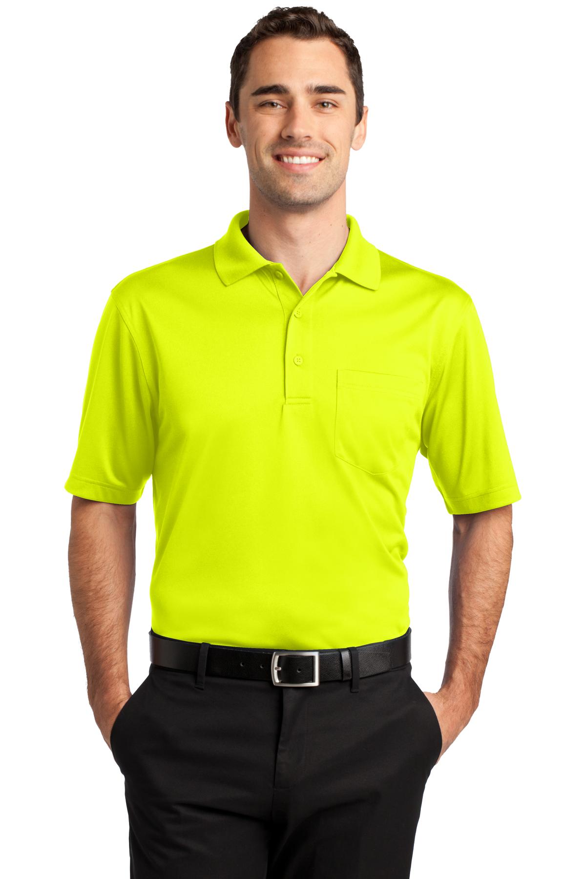 CornerStone Select Snag-Proof Pocket Polo. CS412P - EMBROIDERED