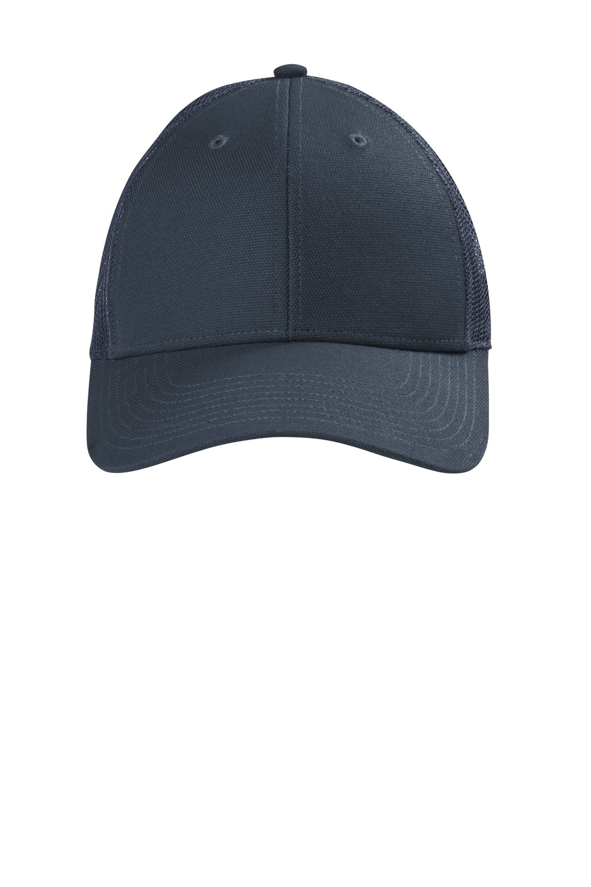CornerStone Canvas Mesh Back Cap. CS811 - EMBROIDERED