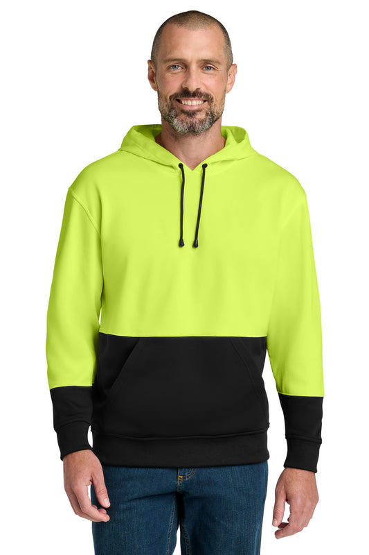 CornerStone Enhanced Visibility Fleece Pullover Hoodie CSF01 - EMBROIDERED