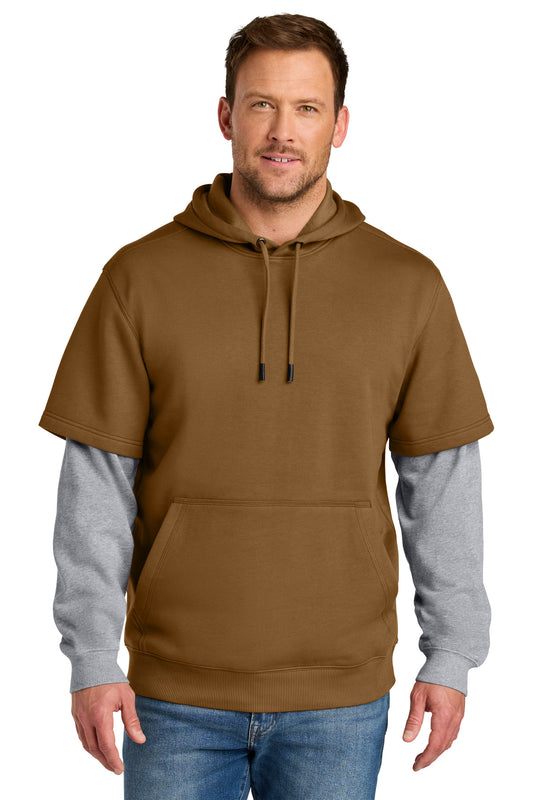 CornerStone Tough Fleece Layered Hoodie CSF632 - EMBROIDERED
