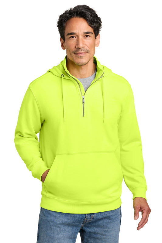 CornerStone Tough Fleece 1/4-Zip Hoodie CSF633 - EMBROIDERED