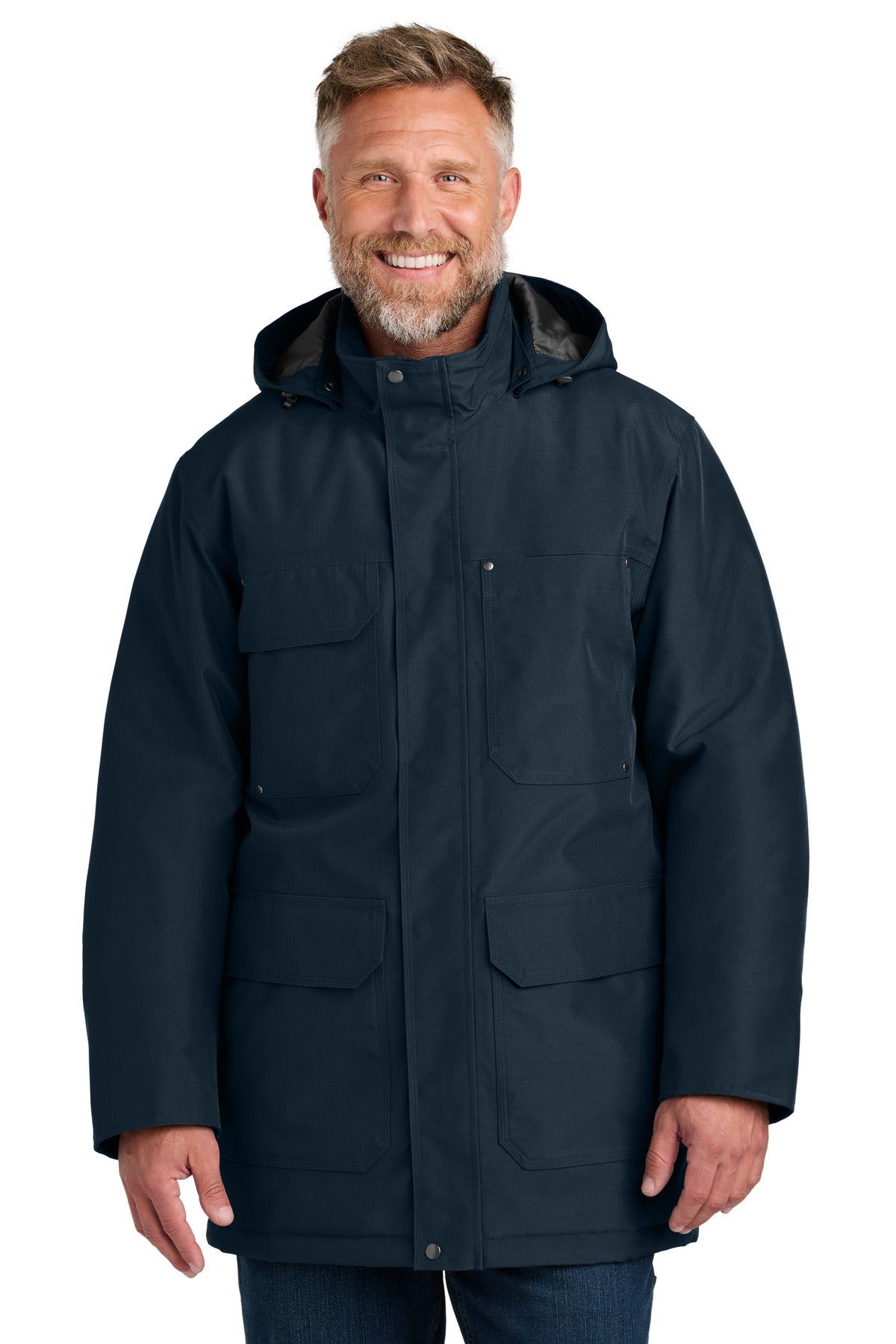 CornerStone Elements Insulated Parka CSJ10 - EMBROIDERED