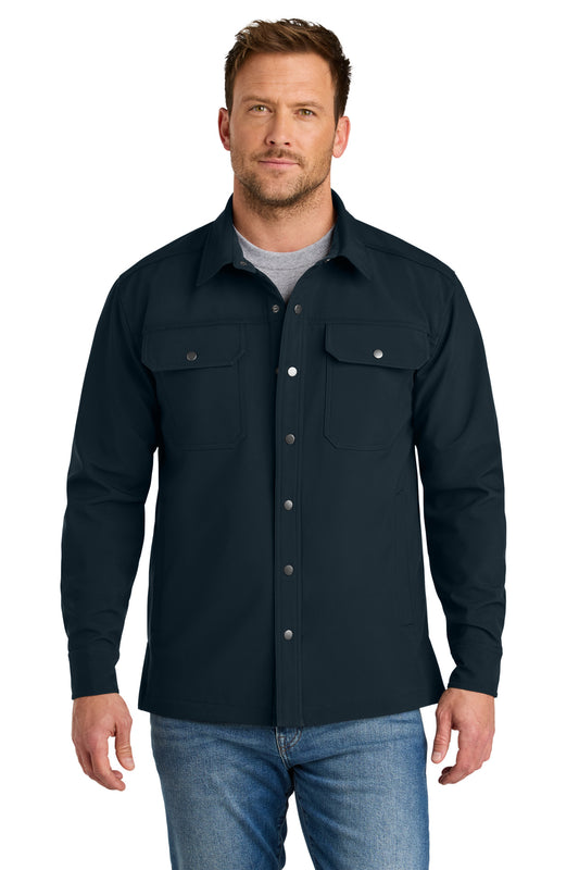 CornerStone Soft Shell Shirt Jacket CSJ73 - EMBROIDERED